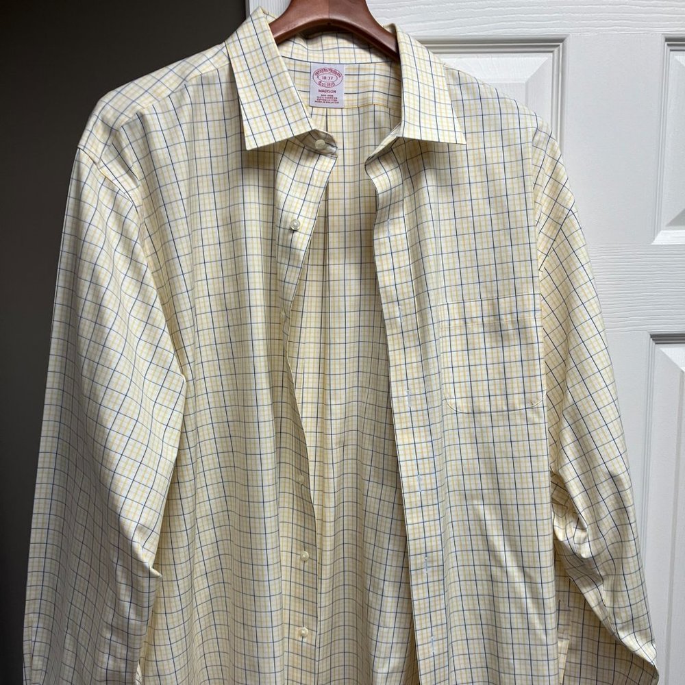Brooks Brothers Madison L/S Buttondown Shirt 18-37